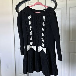 Black dress for winter season in size 6